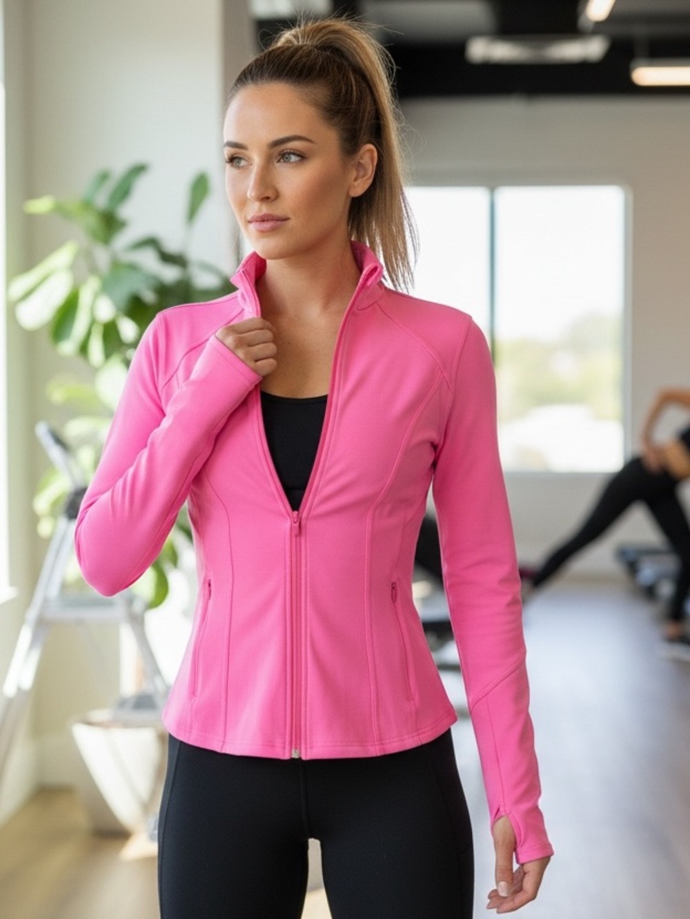 SPYDER Women's Pink Zip-Front Active Jacket - Size Small